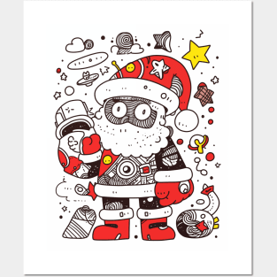 Christmas and Santa Claus13 Posters and Art